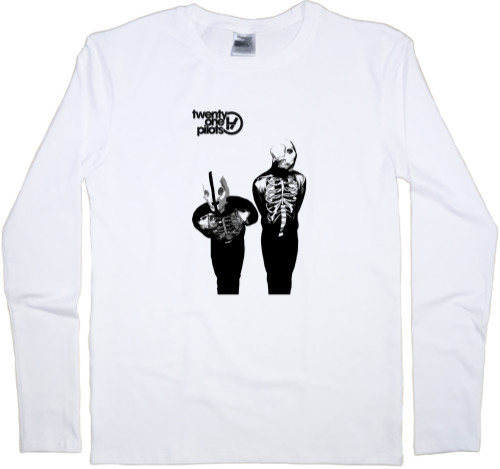 Men's Longsleeve Shirt - Twenty One Pilots Skeleton Clique 4 - Mfest