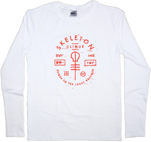 Men's Longsleeve Shirt - Twenty One Pilots Skeleton Clique 3 - Mfest