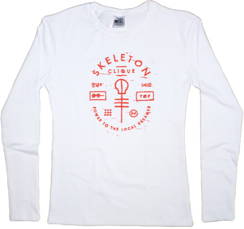 Women's Longsleeve Shirt - Twenty One Pilots Skeleton Clique 3 - Mfest