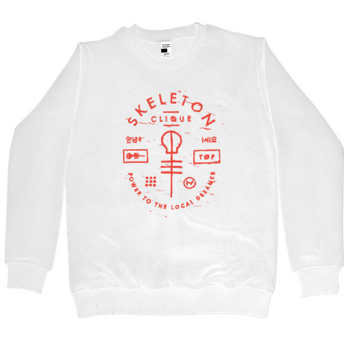 Women's Premium Sweatshirt - Twenty One Pilots Skeleton Clique 3 - Mfest