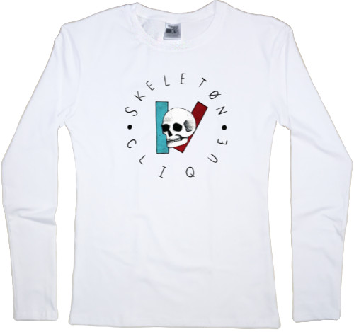 Women's Longsleeve Shirt - Twenty One Pilots Skeleton Clique 1 - Mfest