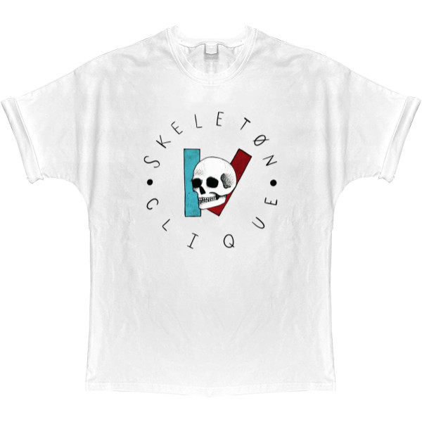 T-shirt Oversize - Twenty One Pilots Skeleton Clique 1 - Mfest