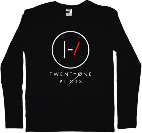 Футболка з Довгим Рукавом Чоловіча - Twenty One Pilots Logo 1 - Mfest