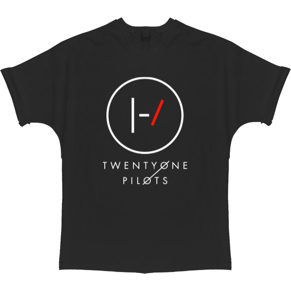 T-shirt Oversize - Twenty One Pilots Logo 1 - Mfest