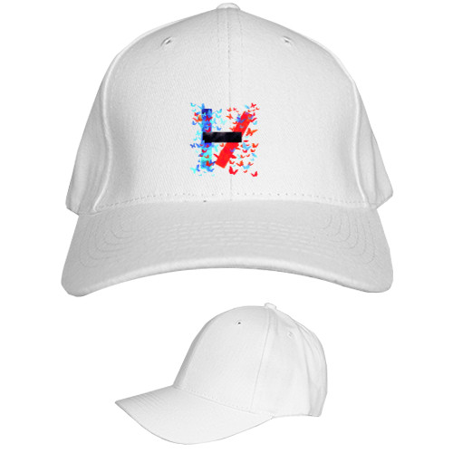 Kids' Baseball Cap 6-panel - Twenty One Pilots Butterfly Logo - Mfest