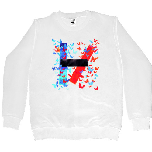 Women's Premium Sweatshirt - Twenty One Pilots Butterfly Logo - Mfest