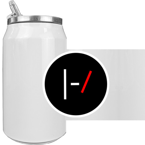 Aluminum Can - Twenty One Pilots Black Logo - Mfest