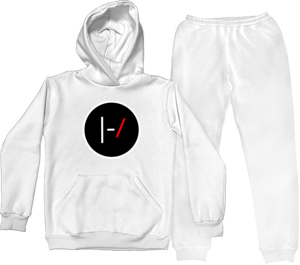 Sports suit for women - Twenty One Pilots Black Logo - Mfest