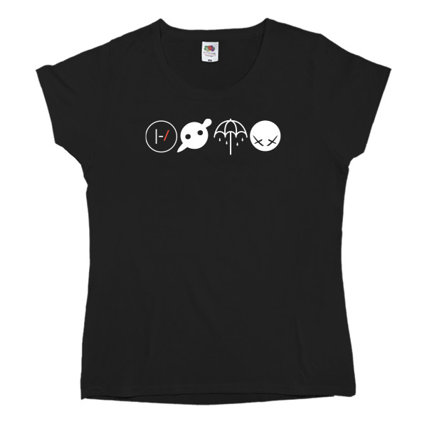 Women's T-shirt Fruit of the loom - Twenty One Pilots 2 - Mfest