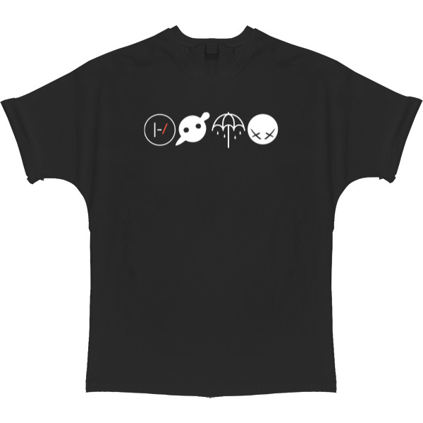 T-shirt Oversize - Twenty One Pilots 2 - Mfest