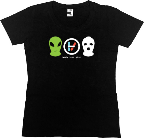 Women's Premium T-Shirt - Twenty One Pilots 1 - Mfest