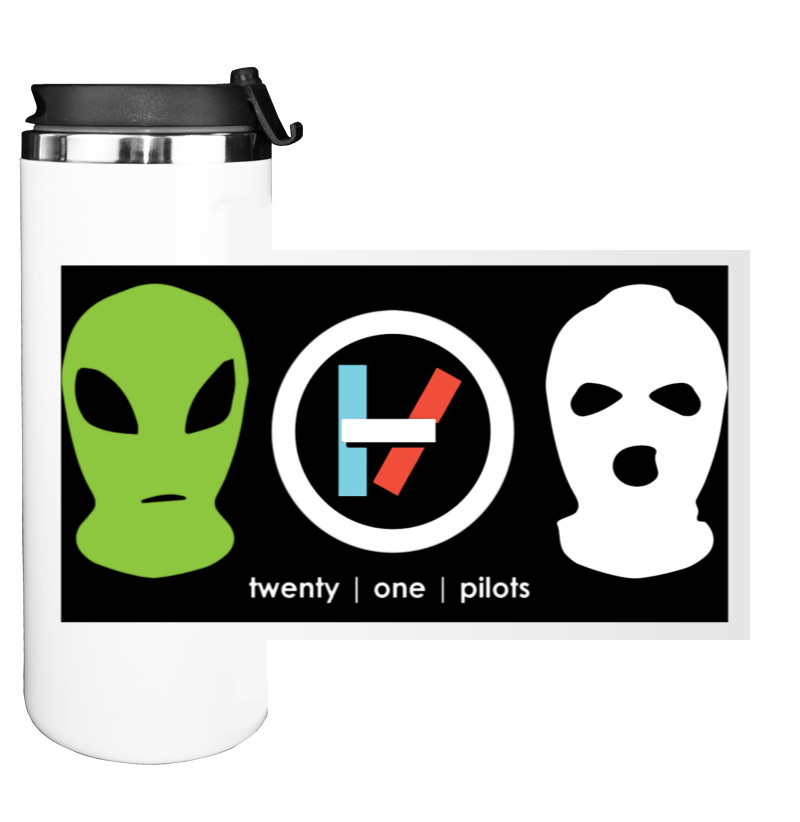 Water Bottle on Tumbler - Twenty One Pilots 1 - Mfest