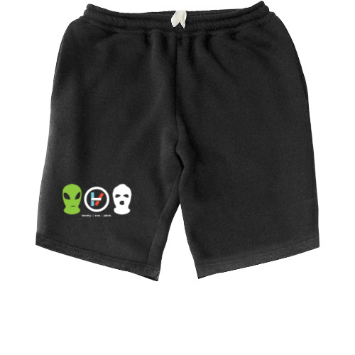 Men's Shorts - Twenty One Pilots 1 - Mfest