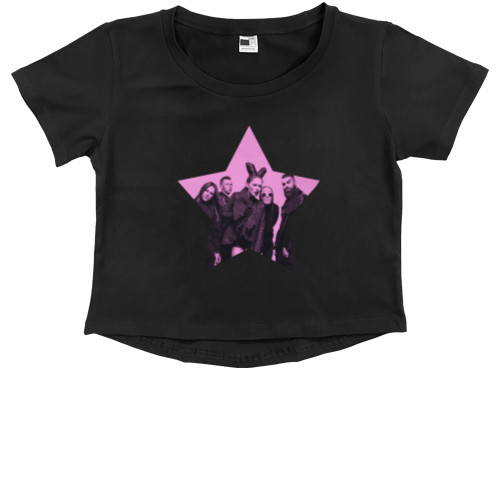 Kids' Premium Cropped T-Shirt - THE HARDKISS 8 - Mfest