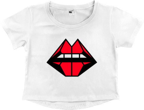 Women's Cropped Premium T-Shirt - The Hardkiss 1 - Mfest