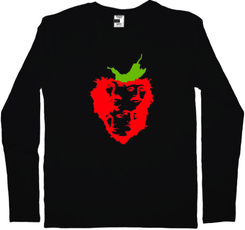 Men's Longsleeve Shirt - The Beatles strawberrry - Mfest