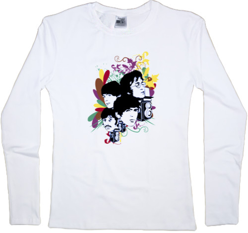 Women's Longsleeve Shirt - The Beatles 4 - Mfest