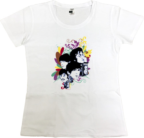 Women's Premium T-Shirt - The Beatles 4 - Mfest