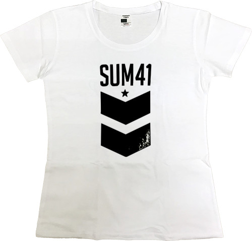 Women's Premium T-Shirt - SUM 41 -9 - Mfest