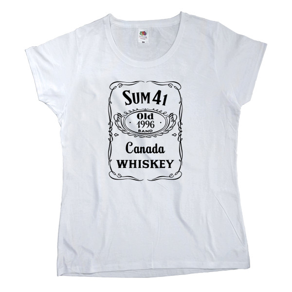 Women's T-shirt Fruit of the loom - SUM 41 -4 - Mfest