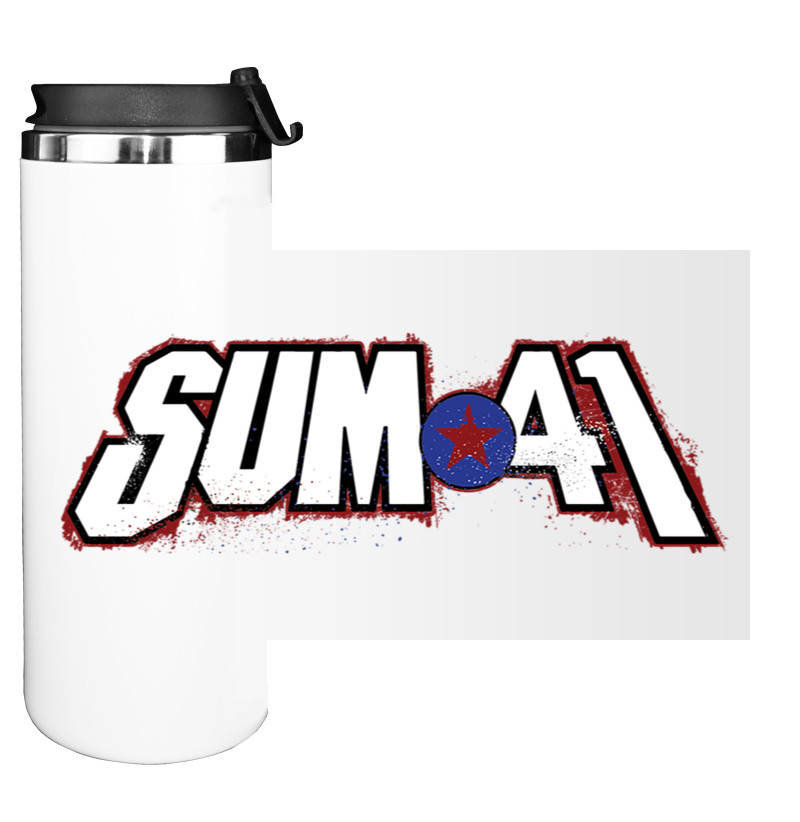 Water Bottle on Tumbler - Sum 41 -1 - Mfest