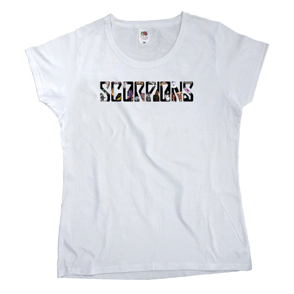 Women's T-shirt Fruit of the loom - Scorpions 2 - Mfest