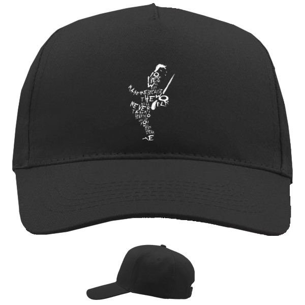 Baseball Caps - 5 panel - My Chemical Romance Black Parade Soldier - Mfest