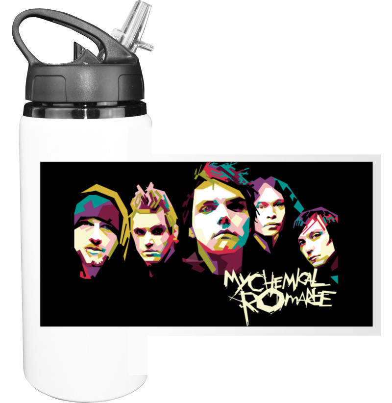 Sport Water Bottle - My Chemical Romance 1 - Mfest