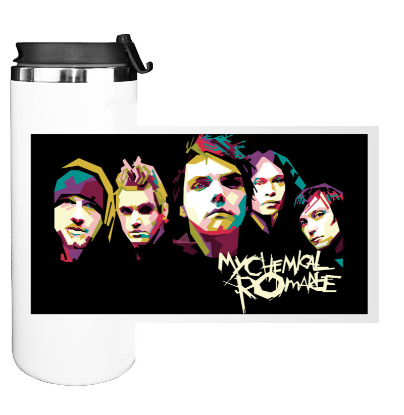 Water Bottle on Tumbler - My Chemical Romance 1 - Mfest