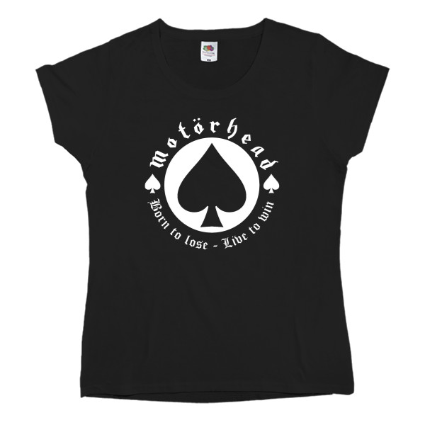 Women's T-shirt Fruit of the loom - Motorhead Born To Lose - Mfest