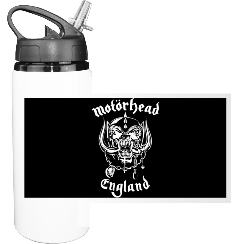 Sport Water Bottle - Motorhead 1 - Mfest