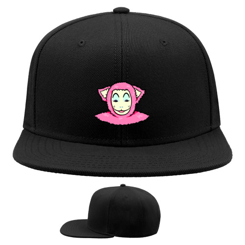 Snapback Baseball Cap - Lola The Friendly Alien - Mfest