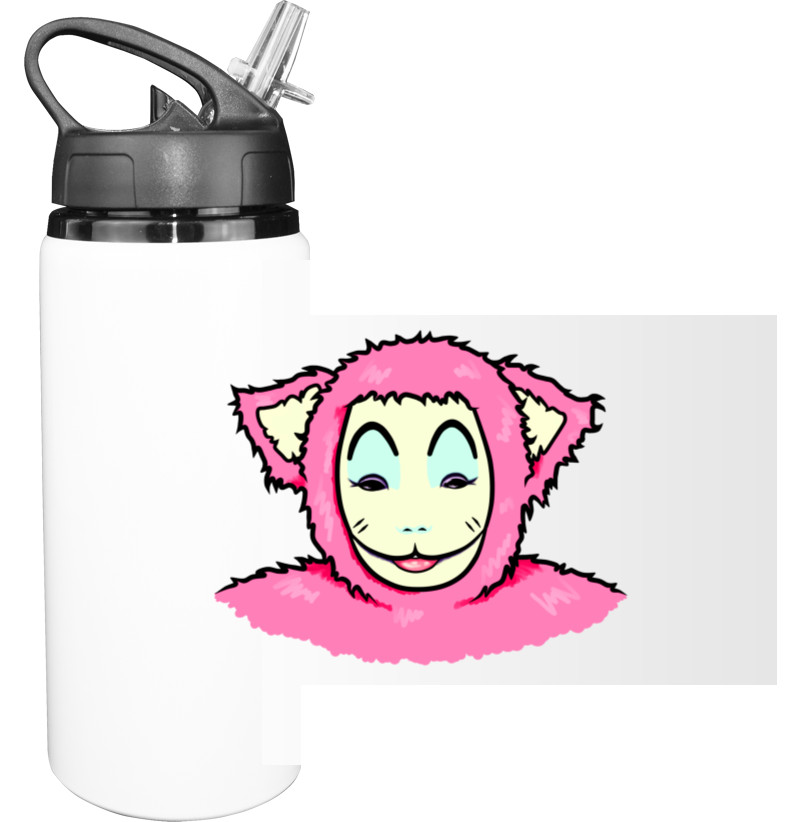 Sport Water Bottle - Lola The Friendly Alien - Mfest