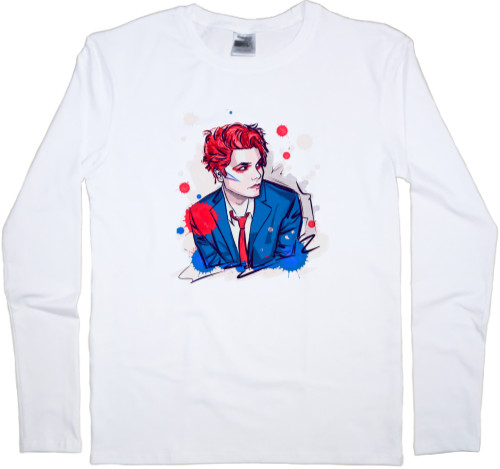 Men's Longsleeve Shirt - Gerard Way Hesitant Alien 3 - Mfest