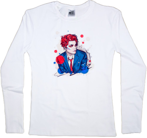 Women's Longsleeve Shirt - Gerard Way Hesitant Alien 3 - Mfest