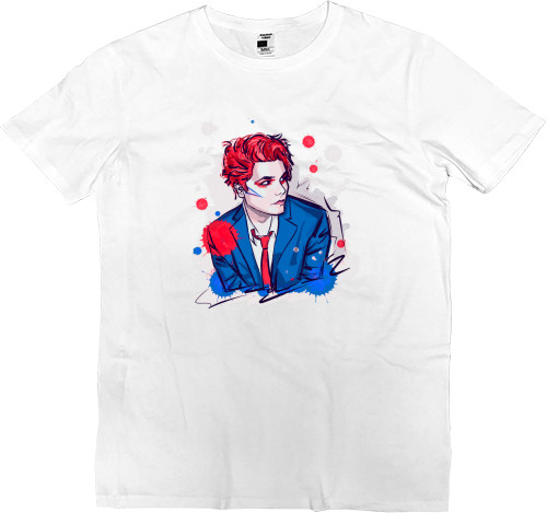 Men’s Premium T-Shirt - Gerard Way Hesitant Alien 3 - Mfest