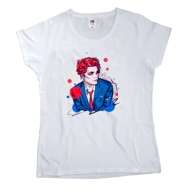 Women's T-shirt Fruit of the loom - Gerard Way Hesitant Alien 3 - Mfest