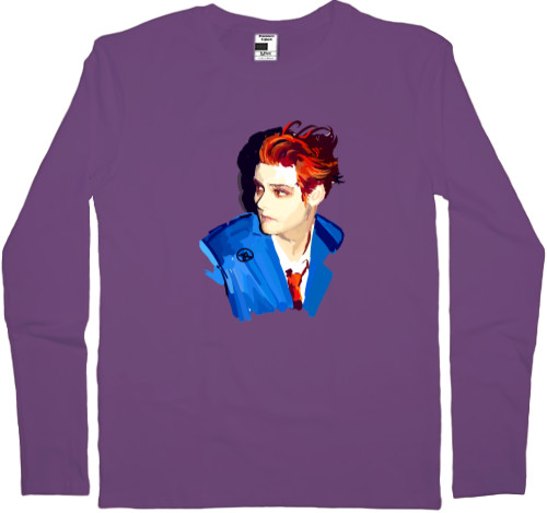 Men's Longsleeve Shirt - Gerard Way Hesitant Alien 2 - Mfest