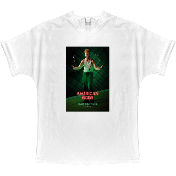 T-shirt Oversize - American Gods 17 - Mfest