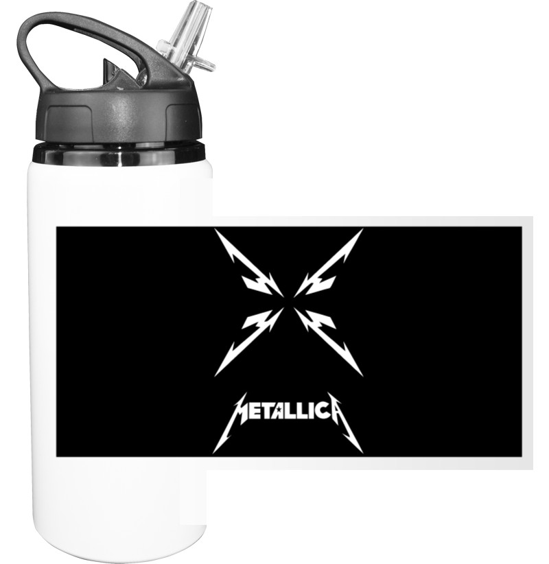 Бутылка для воды - Metallica 1 - Mfest