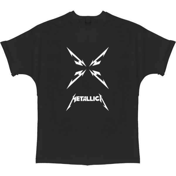 T-shirt Oversize - Metallica 1 - Mfest