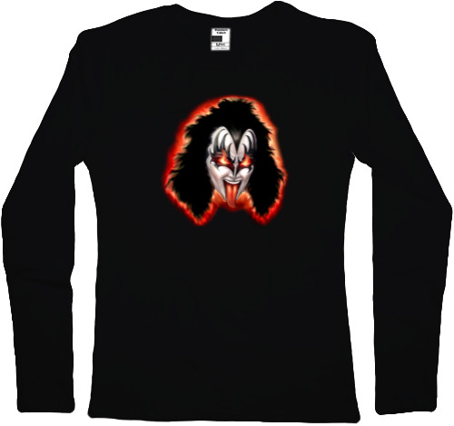 Women's Longsleeve Shirt - KISS art 2 - Mfest