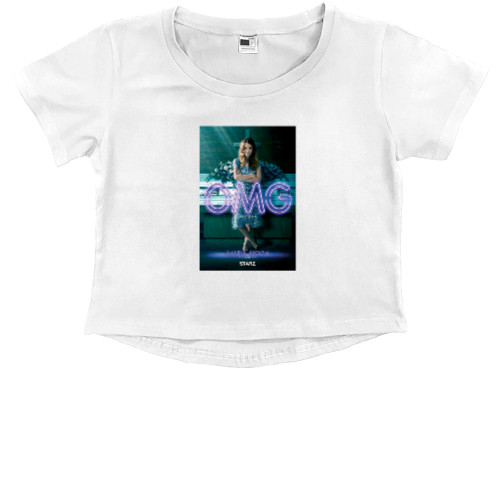 Kids' Premium Cropped T-Shirt - American Gods 16 - Mfest