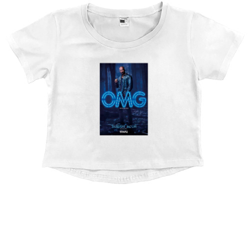 Kids' Premium Cropped T-Shirt - American Gods 15 - Mfest