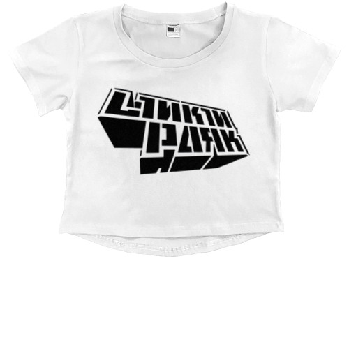 Kids' Premium Cropped T-Shirt - LINKIN PARK 21 - Mfest