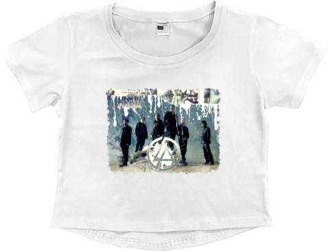 Women's Cropped Premium T-Shirt - Linkin Park 15 - Mfest