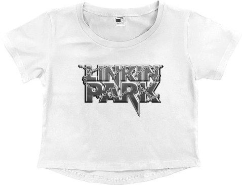 Women's Cropped Premium T-Shirt - LINKIN PARK 2 - Mfest