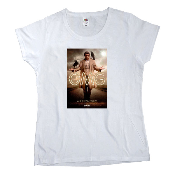 Women's T-shirt Fruit of the loom - American Gods 14 - Mfest