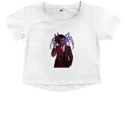 Kids' Premium Cropped T-Shirt - American Gods 11 - Mfest