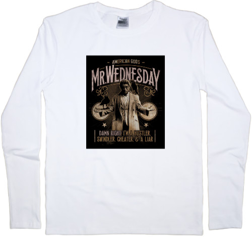 Men's Longsleeve Shirt - American Gods 1 - Mfest